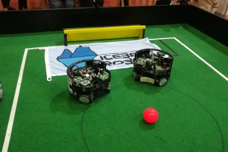 Roboter auf Feld